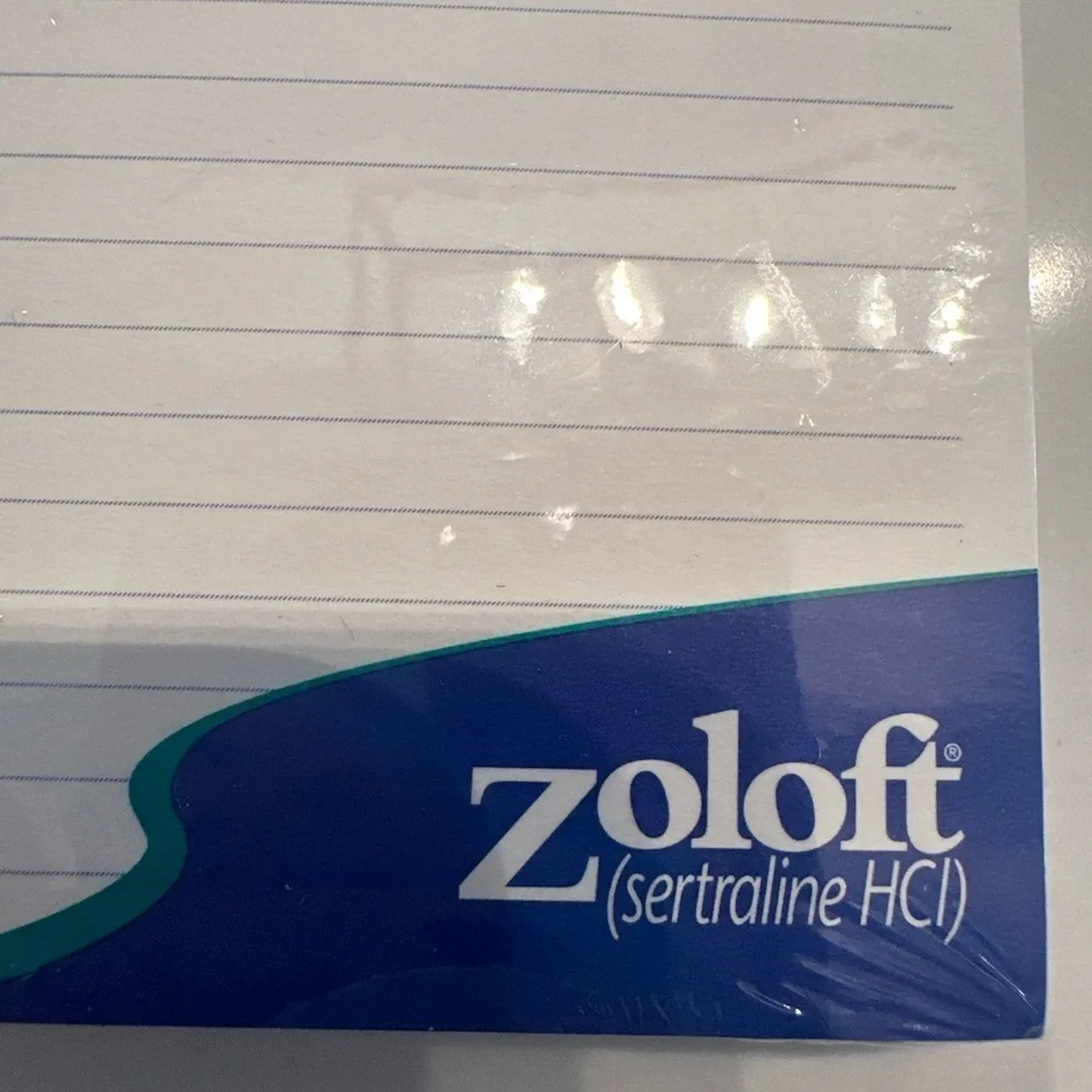 New Vtg 1999 Zoloft 4x6